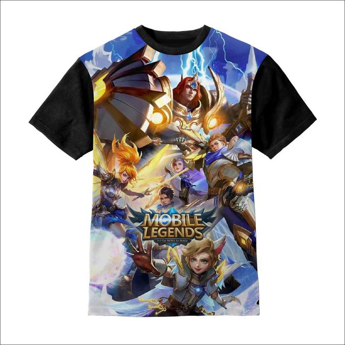Kaos Anak Mobile Legends Lightborn Squad- Kaos Anak Laki-Laki