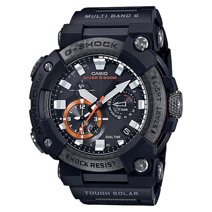 JAM TANGAN PRIA CASIO G-SHOCK ORIGINAL FROGMAN ANALOG DIGITAL HITAM RESIN GWF-A1000XC-1A CASIO G SHO