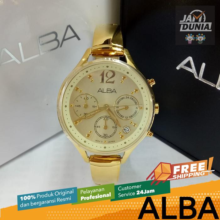ALBA ORIGINAL AT3E980X1 AT3E AT3E980 AT3 JAM TANGAN WANITA CI
