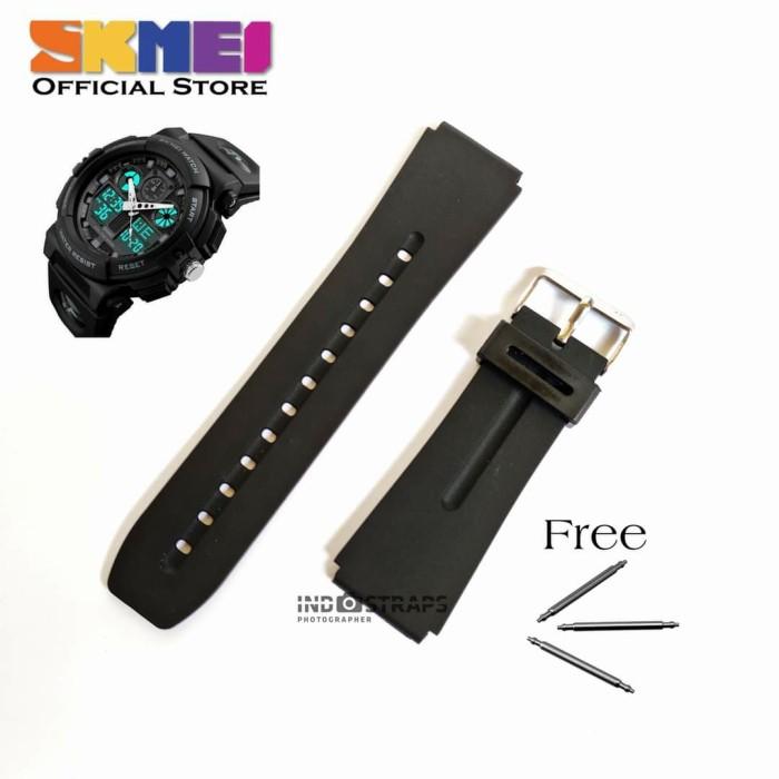 Strap tali jam tangan Skmei 1270 SKMEI 1270 Hitam