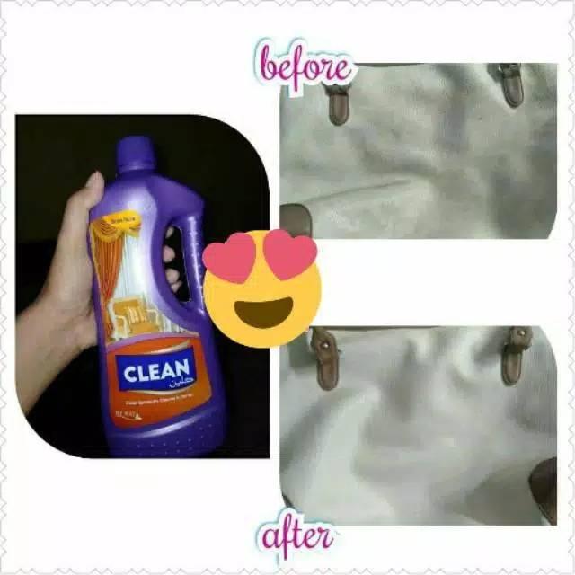 My Way Clean Ungu Sabun Pembersih tas kulit Tas Kain Dompet Sabun