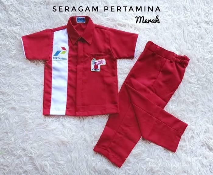 Seragam Pertamina Baju Pertamina Anak