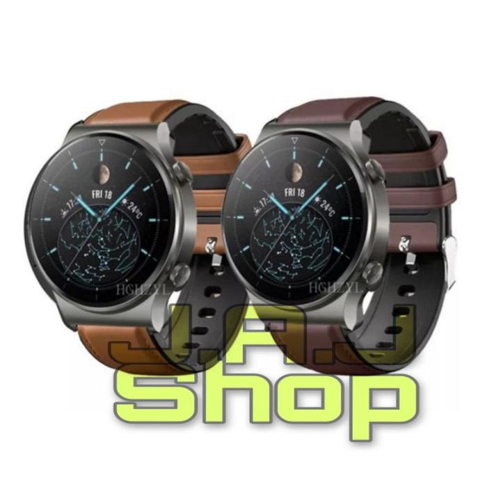 HUAWEI WATCH GT2 PRO GT 2 PRO STRAP KULIT LEATHER RUBBER SILICONE
