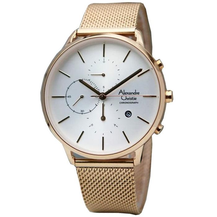 JAM TANGAN ALEXANDER CHRISTIE PRIA ORIGINAL 6555 M5 AC6555MC TR