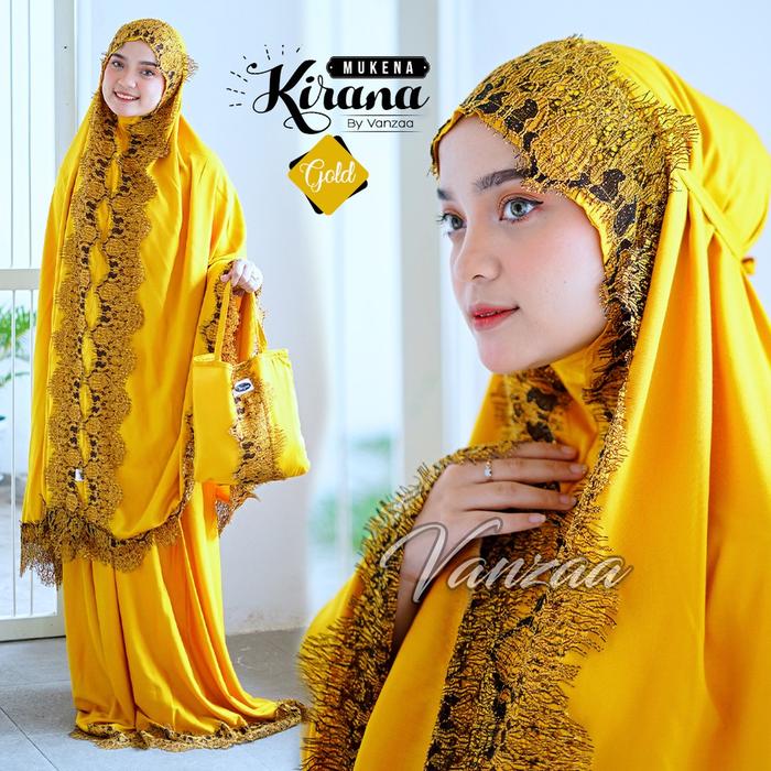 MUKENA BALI RENDA KIRANA DEWASA SUPER JUMBO BY VANZAA COLLECTION