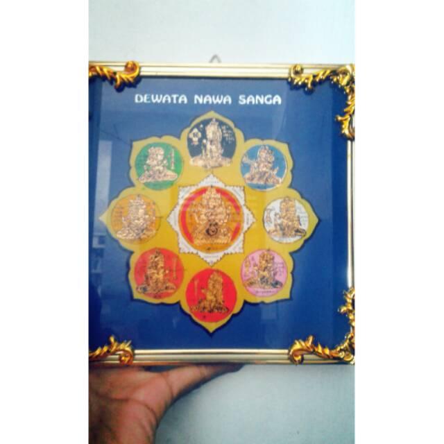Hiasan kaca Dewata Nawa Sanga
