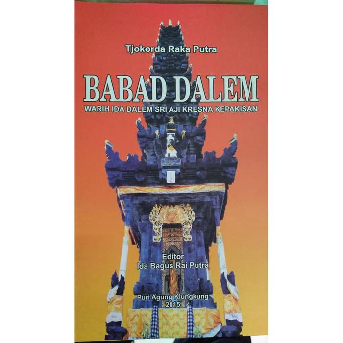 Buku Sejarah Babad Dalem dan Silsilah