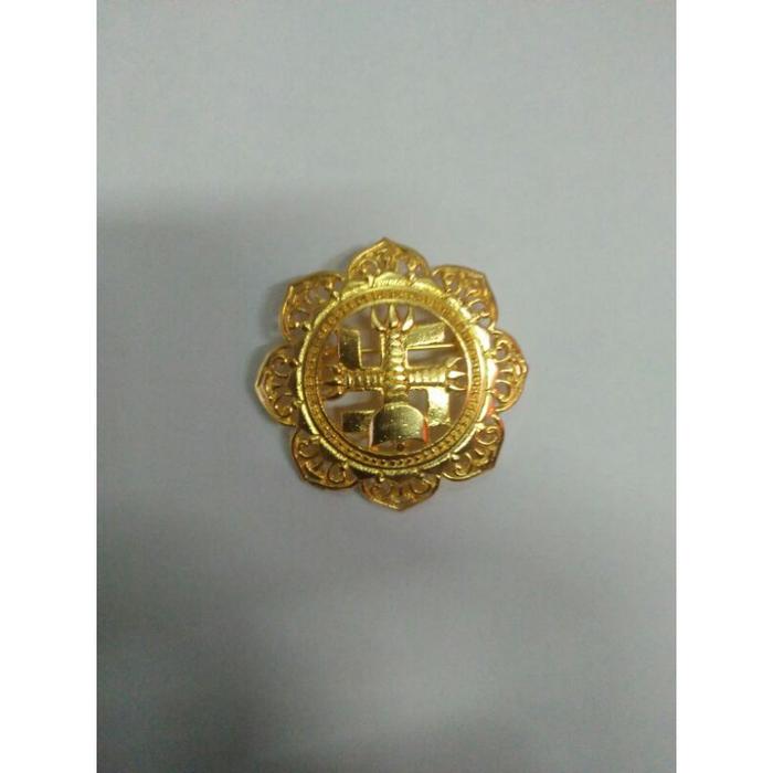 Pin Bros Swastika dan Bajra Bali
