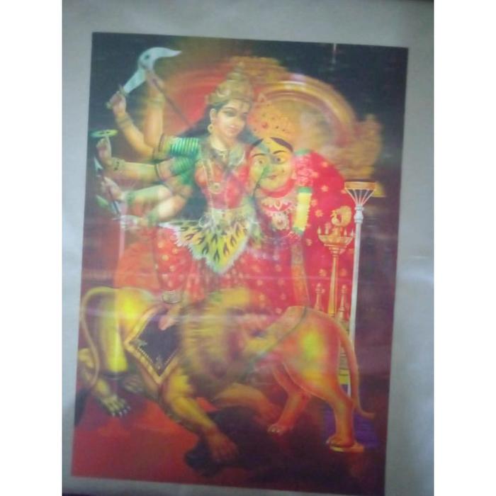 poster 3D Dewi Durga Kali Folio 1