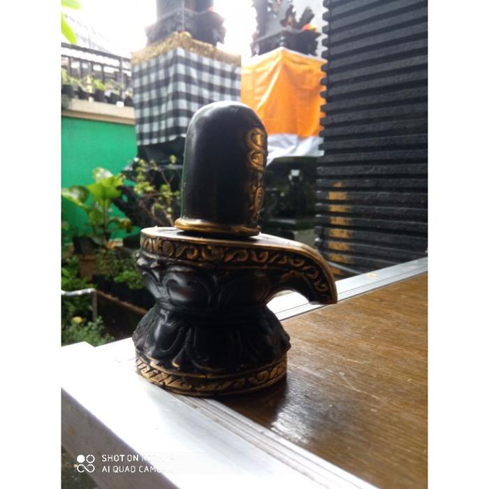 Lingga yoni logam kecil