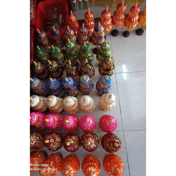 Payung tedung Bali 3 mini dekorasi