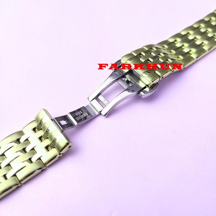 STRAP TISSOT 1853 T41 CAKEP FULL STAINLESS 316L BAND RANTAI TALI JAM