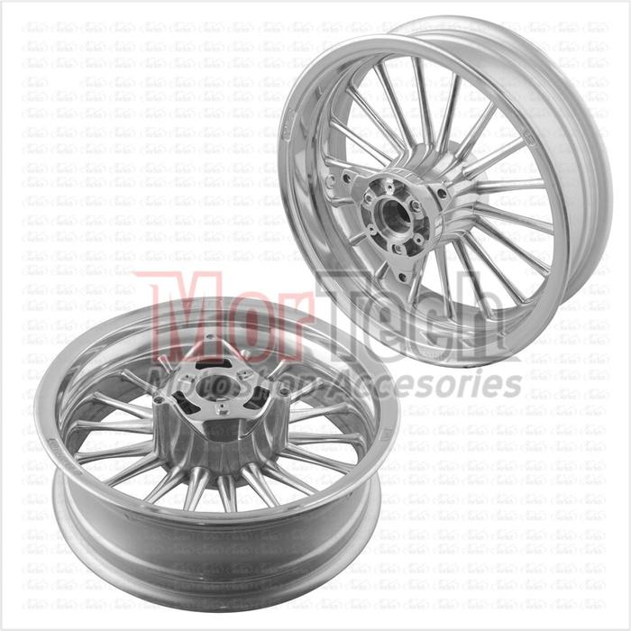 Velg Pelek Racing Lebar N Max NMax Palang 18 Classic Chrome Power