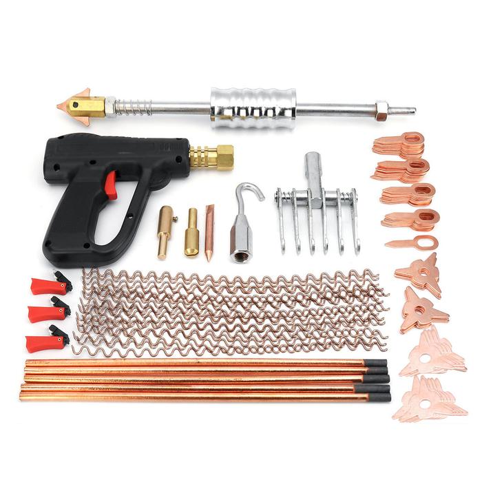 146Pcs Dent Puller Kit Car Body Dent Spot Repair Device Welder Stud