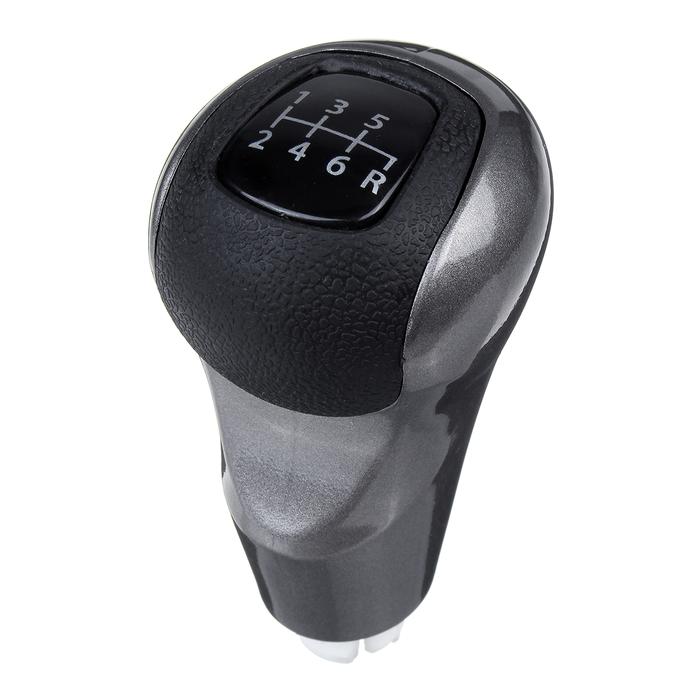6 Speed Manual Gear Shift Knob Stick Lever Rubber For Honda Civic