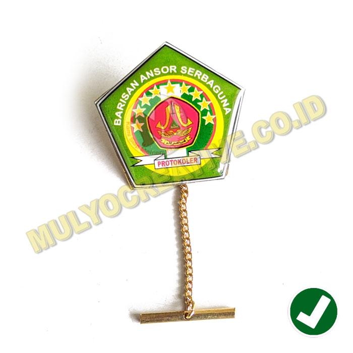 Lencana Pin Protokoler Banser Model Rantai Pin Banser Protokoler
