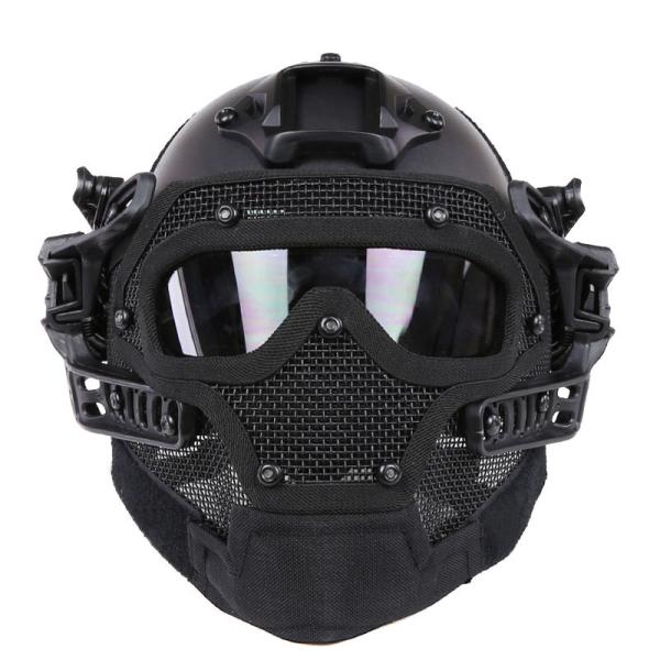 WoSporT Full Face Helmet Protective Casque For Motorcycle Tactical