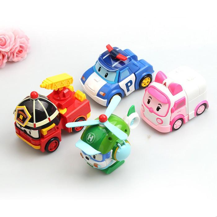 Mobil Polii 4 Pcs Pull Back
