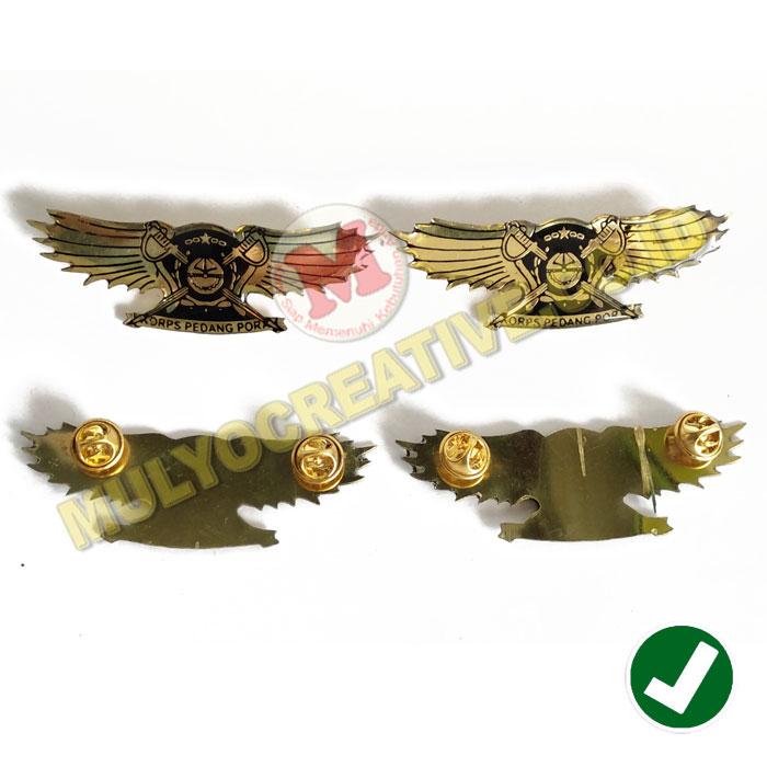 Wing Logo Korps Pedang Pora Pin Wing Pedang Pora Murah