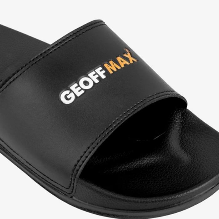 Geoff Max - Wigora Black | Slippers | Sandal Unisex | Sandal Slide |