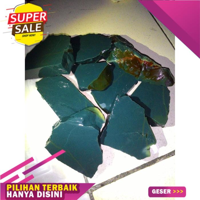 Bahan / Rough Batu Ijo Botol Garut
