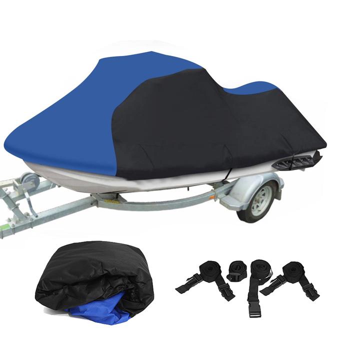 600D Polyester Universal Boat Cover Pelindung Mesin Motor Tempel Hood