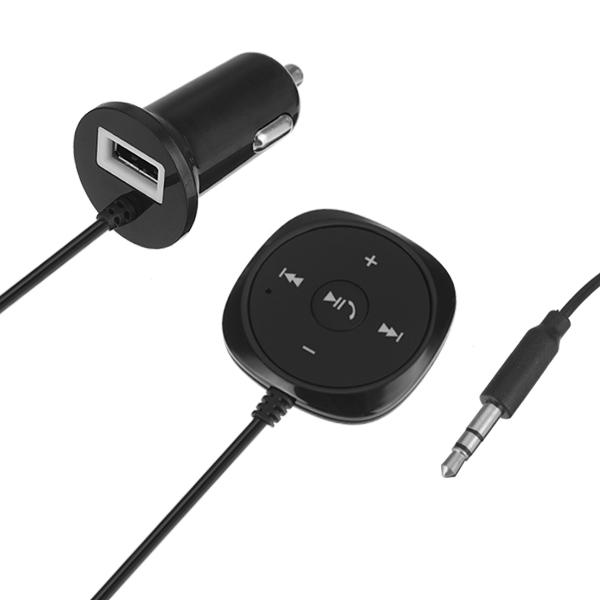 bluetooth Car Kit Penerima Audio Stereo Music Player Hands-Free