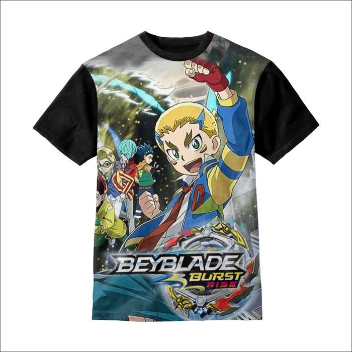 Baju Kaos Anak Beyblade Burst Rise - Zipzip