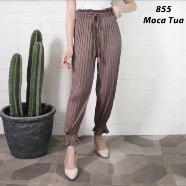 CELANA PLISKET 855 PLEAT PANTS KULOT PLISKET CELANA ALADIN