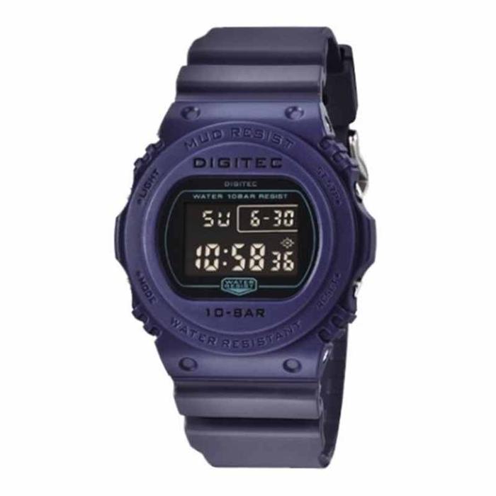 JAM TANGAN DIGITEC ORIGINAL DG-5110T BL DG 5110 DIGITEC 5110 PRIA