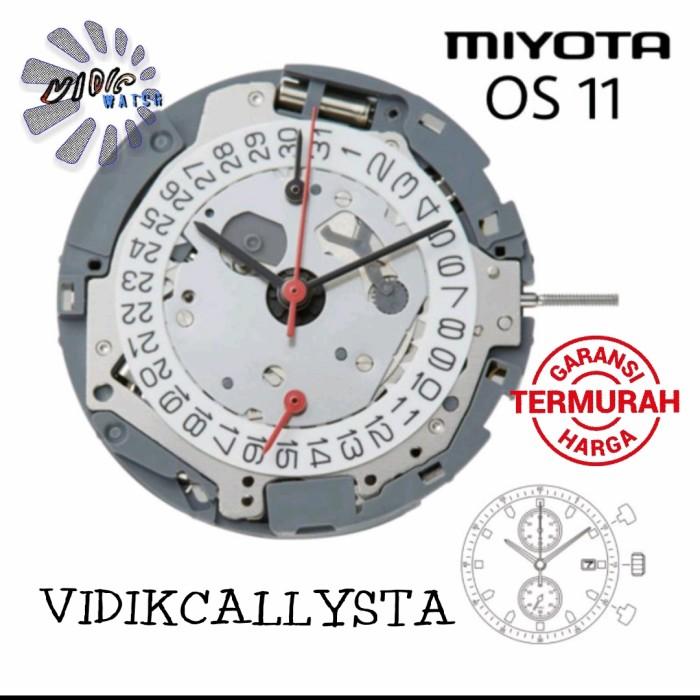 MESIN JAM TANGAN MIYOTA OS11 OS-11 OS 11 ORIGINAL CRONOGRAPH ORI JAPAN