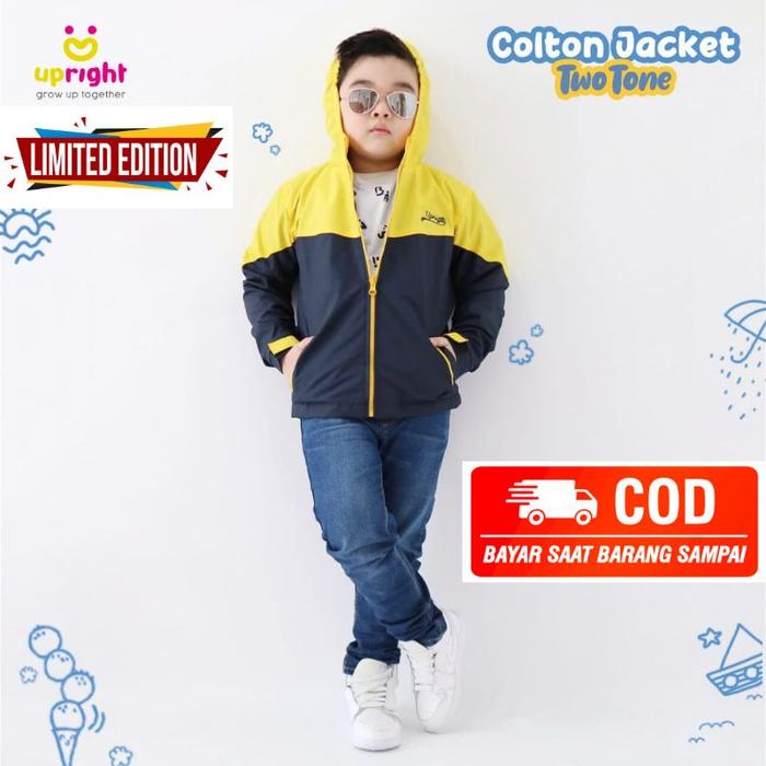 JAKET ANAK 2 WARNA // COLTON JACKET TWO-TONE BY UPRIGHT