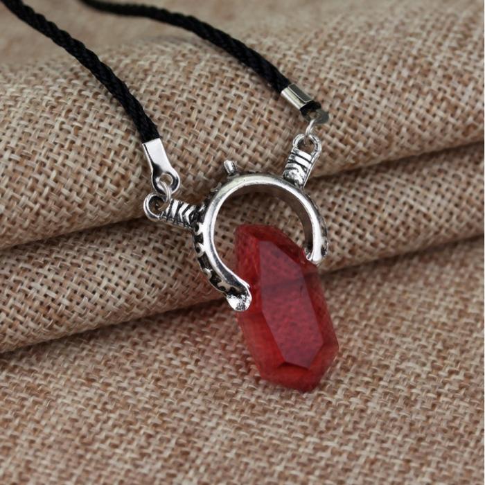 Devil May Cry Dante Red Sapphire Pendant Unisex Fashion Devil May