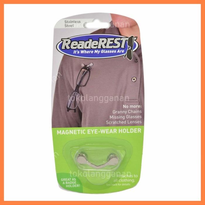 Readerest Pin Magnet Tempat Kacamata