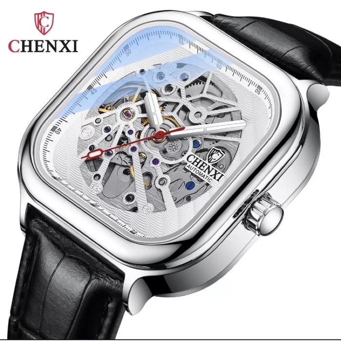 Jam Tangan Mekanik Otomatis Round Industrial Luxury Classic Chenxi