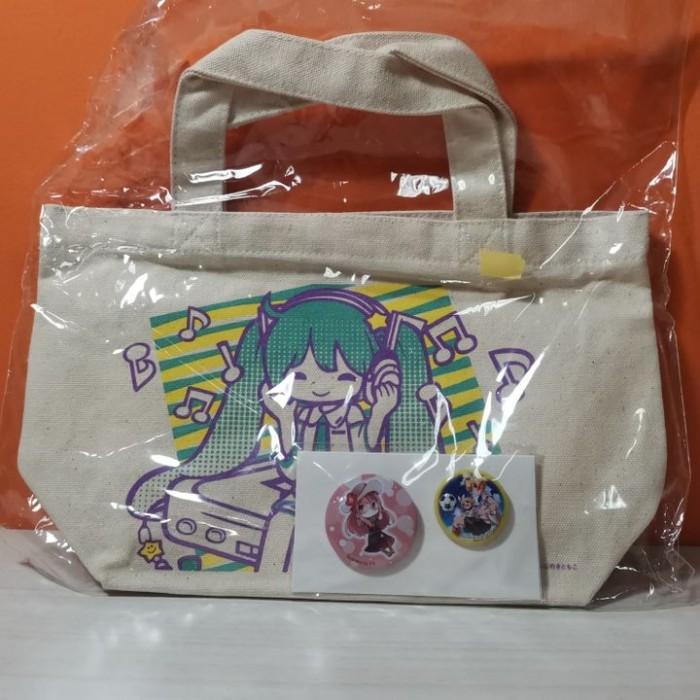Happy Kuji Tote Bag Hatsune Miku 2013 Summer Ver. Type B G Prize