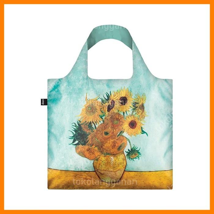 Loqi Tas Bahu Lipat Vase With Sunflowers Museum Collection