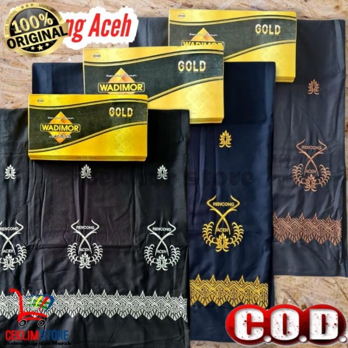 [TERBARU] Sarung Rencong Aceh Bordir Asli