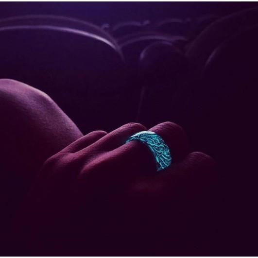 Cincin Glow In The Dark / Secretwood Ring / Perhiasan Fa