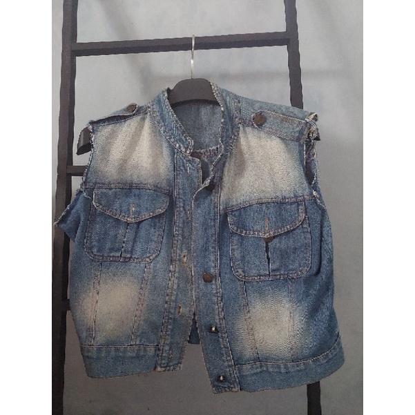 Preloved Vest Jeans