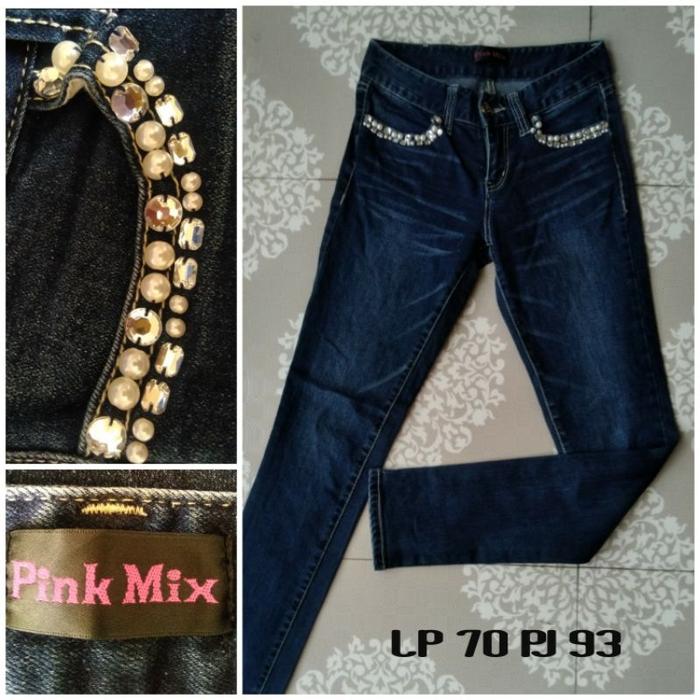 Preloved Pl Thrift Celana Panjang Jeans Wanita