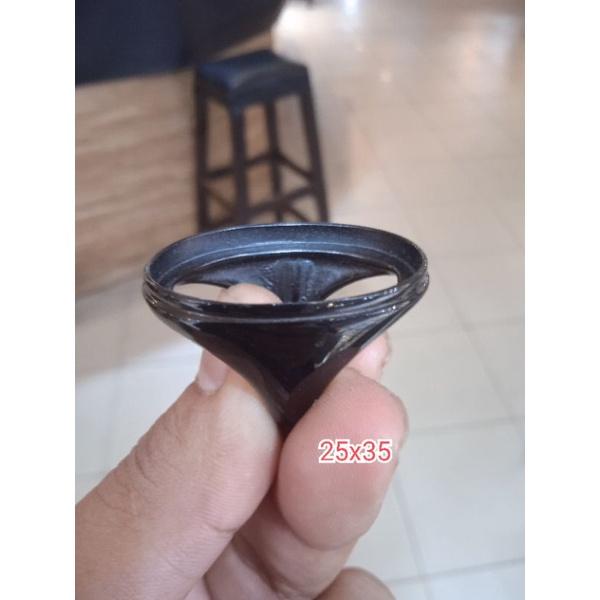Ring Emban Titanium Super Warna Hitam Polos
