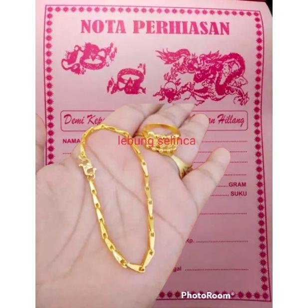Edisi Gelang Free Cincin Terbuat Dari Koin Logam Malaysia Asli Tidak M
