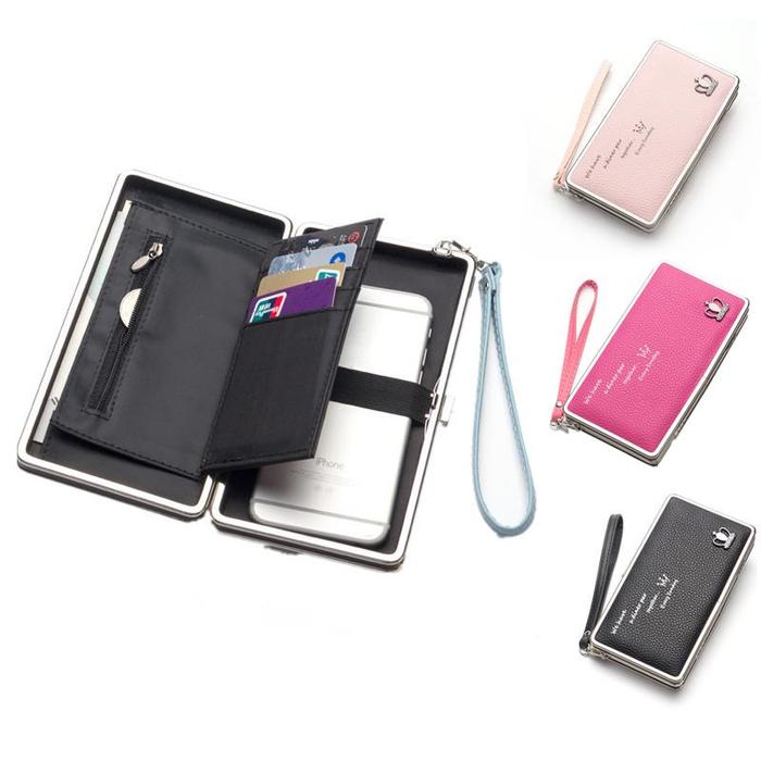 Ziza Color. Universal 5.5inch Women Phone PU Wallet Purse
