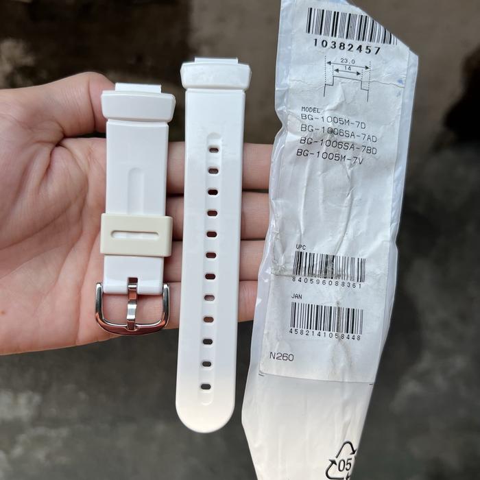 Strap tali jam tangan casio baby-g BG-1005M 7 BG-1006SA band BG 1005M