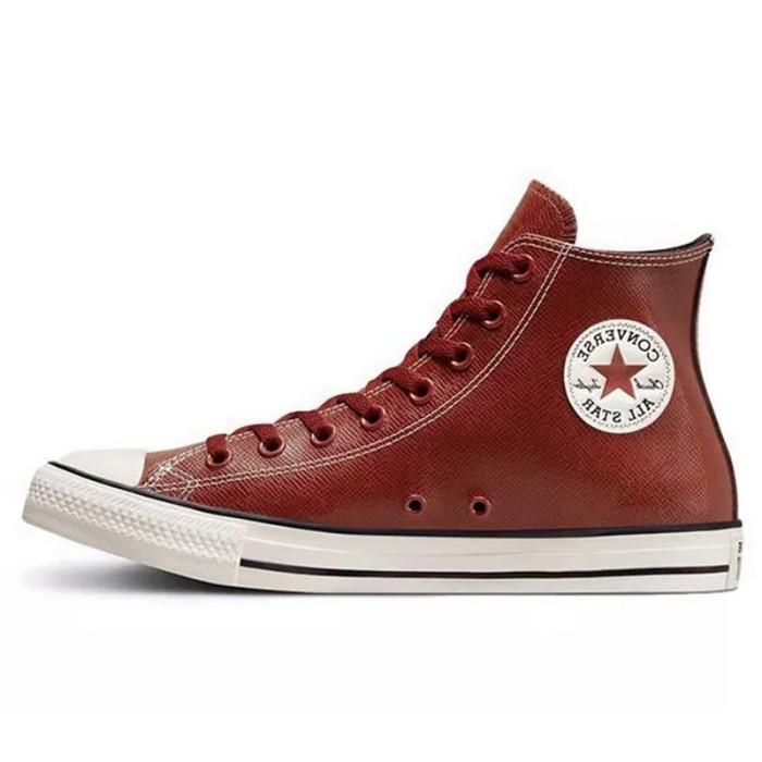 Converse CT AS High Embossed Leather Dark Terracotta Egret 172695C