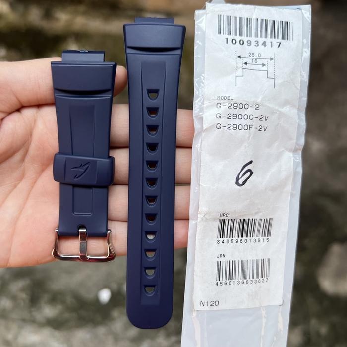 Strap tali jam tangan casio g-shock G-2900 G-2900C G-2900F band G 2900