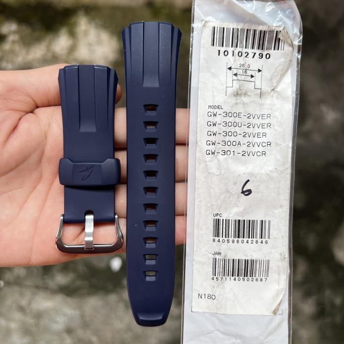 Strap tali jam tangan casio g-shock GW-300E GW-301 band GW 300E GW 301
