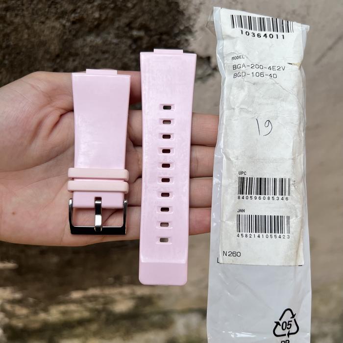 Strap tali jam tangan casio baby-g BGA-200 BGD-106 band BGA 200 BGD106