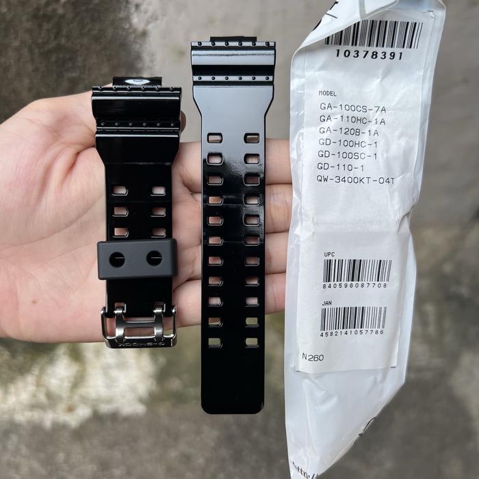 Strap tali jam tangan casio g-shock GA-100CS GA-110HC GA-120B GD-100HC